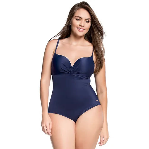 VESTIDO DE BAÑO ENTERO CON COPAS PREHORMADAS 804048