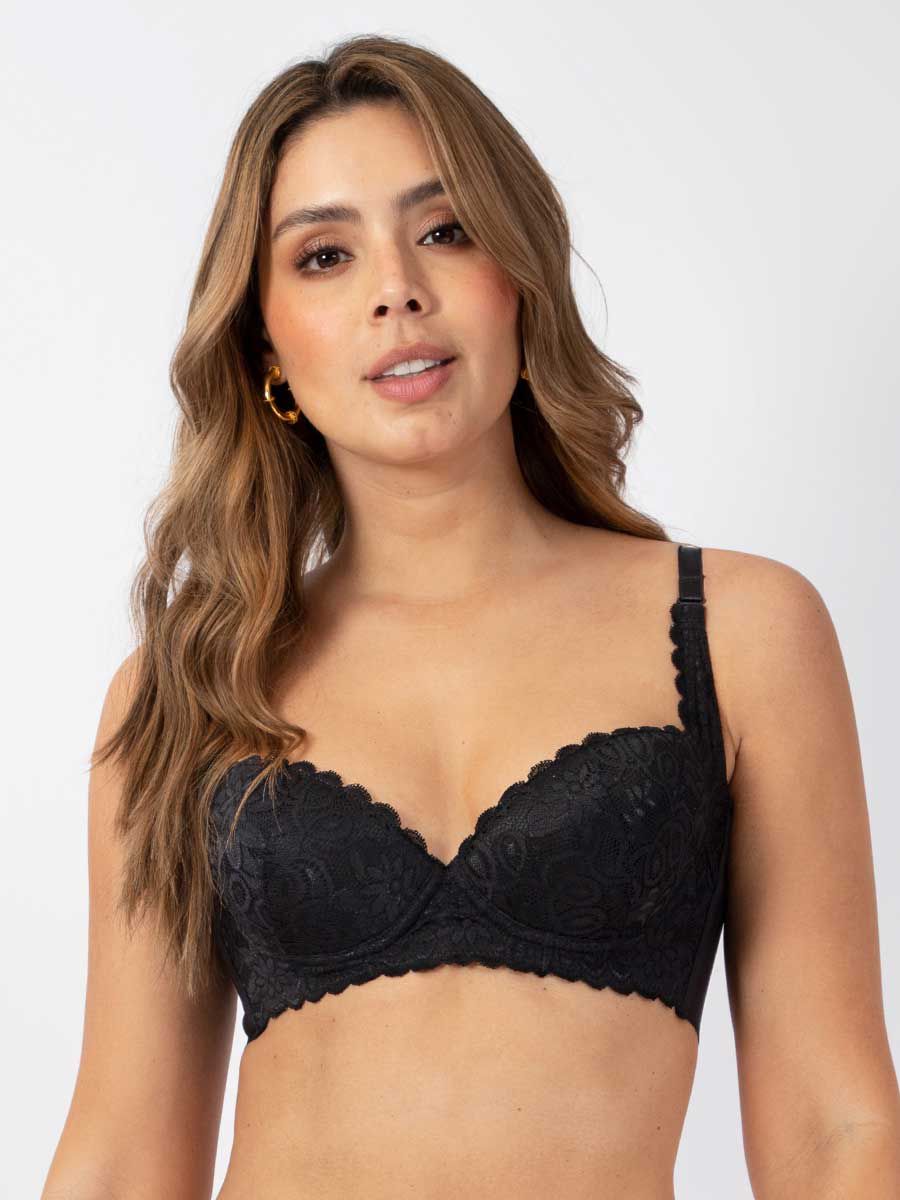Brasier Realce Encaje - 11220